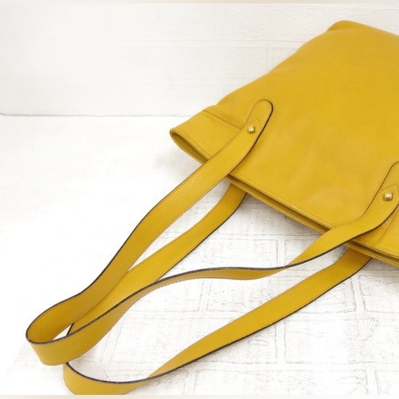 Celine Macadam Leather Handbag Brown - Picture 5 of 11